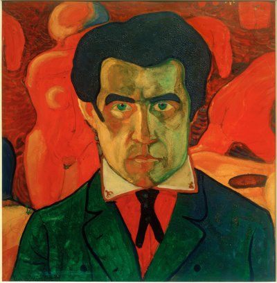 Autoritratto, 1908-1910 da Kazimir Severinovich Malevich