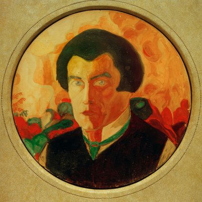 Autoritratto, 1909-1910 da Kazimir Severinovich Malevich