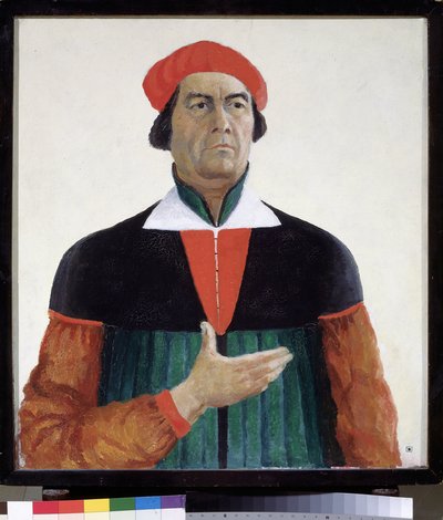 Autoritratto 1933 da Kazimir Severinovich Malevich