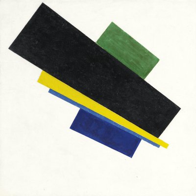 Suprematismo, 18ª costruzione da Kazimir Severinovich Malevich