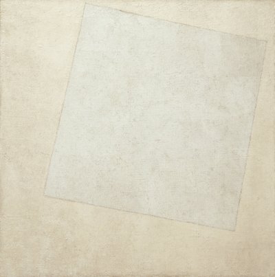 Composizione suprematista: Bianco su bianco da Kazimir Severinovich Malevich