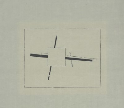 Croce suprematista da Kazimir Severinovich Malevich