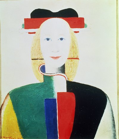 La ragazza con il cappello da Kazimir Severinovich Malevich