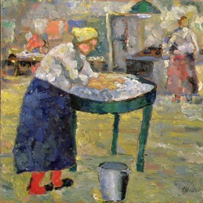 La lavandaia da Kazimir Severinovich Malevich
