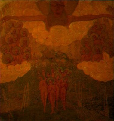 Trionfo dei cieli, studio per un affresco da Kazimir Severinovich Malevich