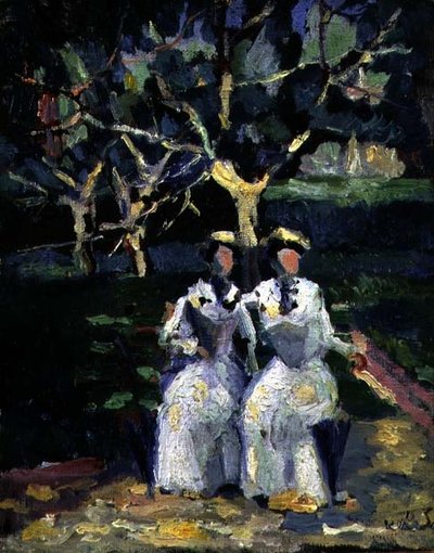 Due Donne in un Giardino da Kazimir Severinovich Malevich