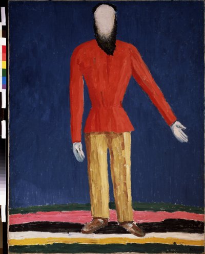 Un contadino da Kazimir Severinovich Malevich