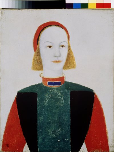 Una ragazza da Kazimir Severinovich Malevich
