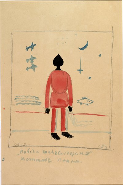 "Guerriero" illustrazione per un costume per l