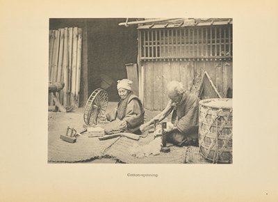 Filatura del cotone da Kazumasa Ogawa
