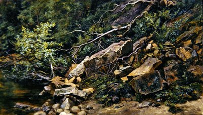 Una riva rocciosa da Keeley Halswelle