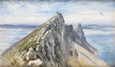 Gibilterra, dalla costa spagnola da Keeley Halswelle