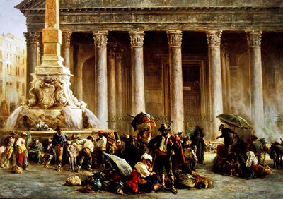 Il dottore ciarlatano della Piazza Rotonda, Roma da Keeley Halswelle