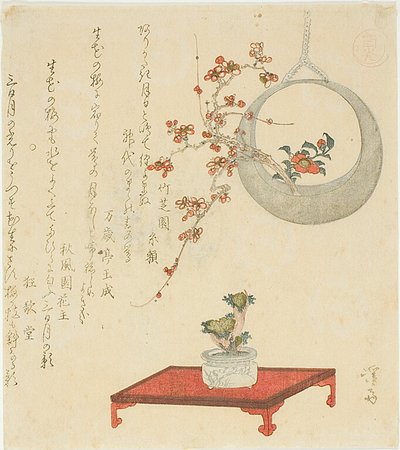 Fiori disposti per l