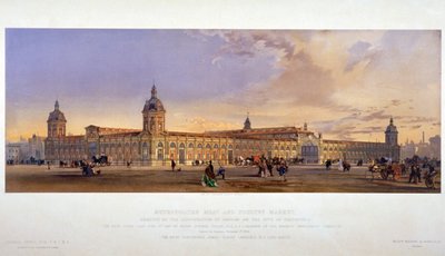 Mercato di Smithfield, Città di Londra da Kell Brothers