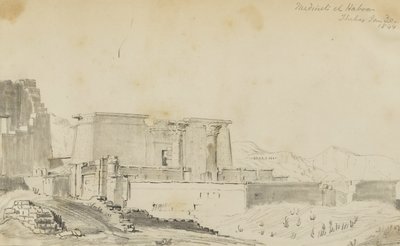 Porto di Medinet El, Tebe da Kellogg, Miner Kilbourne
