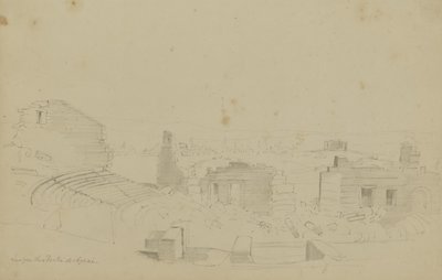 Vista dal Teatro di Azani da Kellogg, Miner Kilbourne