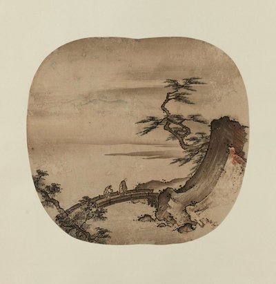 Paesaggio, seconda metà del XV secolo da Kenkō Shōkei