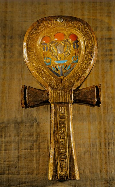 Specchiera a forma di ankh, 2009 da Kenneth Garrett