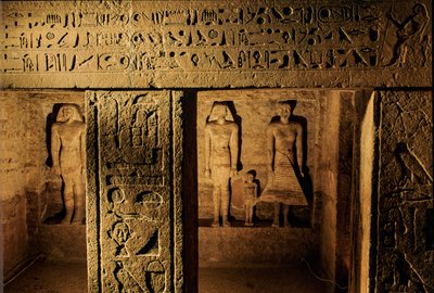 Egitto; Antico Regno; Tomba di Qar; Tomba di Kar; Giza; archeologia da Kenneth Garrett