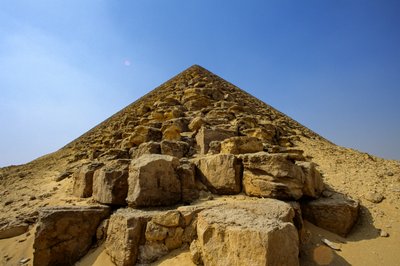 Egitto; Antico Regno; Piramide a Dahshur da Kenneth Garrett