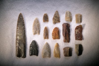 Primi Americani; Punte Clovis; Blackwater Draw; Nuovo Messico; sito tipo per Clovis, 2000 da Kenneth Garrett