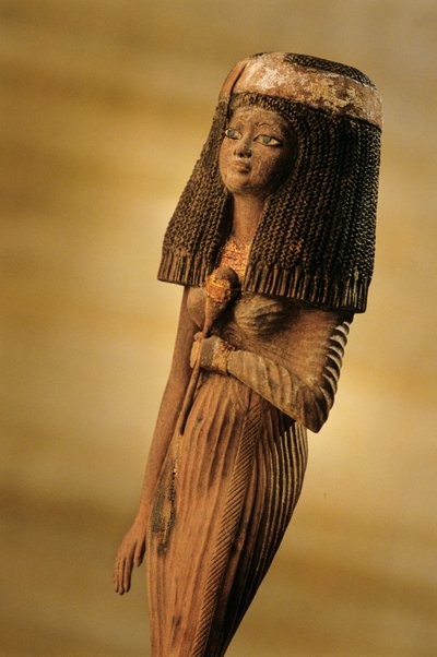 Figura funeraria di Lady Resi; figurina; Regno di Amenhotep III. Resi era figlia di, 2009 (foto) da Kenneth Garrett