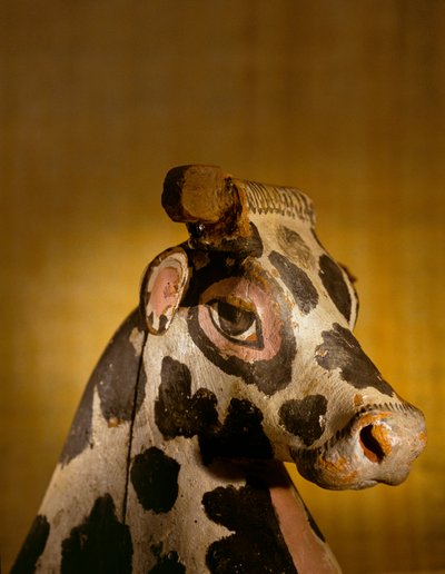 Testa della Dea Bovina; Amenhotep II; KV35; Valle dei Re da Kenneth Garrett
