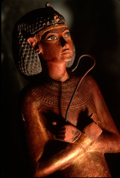 Museo di Luxor; Egitto, Re Tut, Tutankhamon, Ushabti, 2001 da Kenneth Garrett