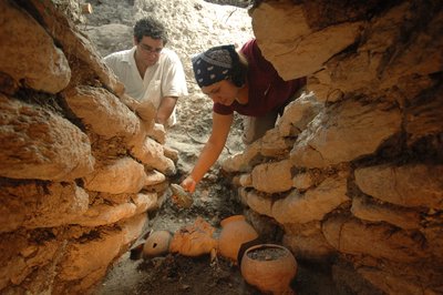 Maya; Murales Maya; San Bartolo; Guatemala; Dr. Bill Saturno, 2002 (foto) da Kenneth Garrett