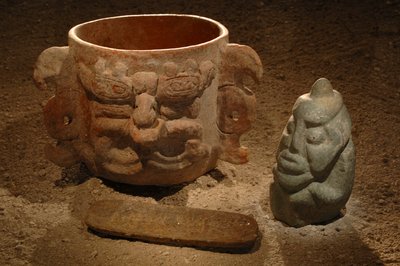 Maya; Murales Maya; San Bartolo; Guatemala; Dr. Bill Saturno, 2002 (foto) da Kenneth Garrett