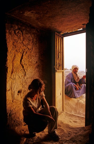 Tombe Reali a Amarna, Egitto da Kenneth Garrett