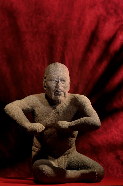 Enigma Olmeca; Figurina; Lottatore; NMAH; Messico da Kenneth Garrett