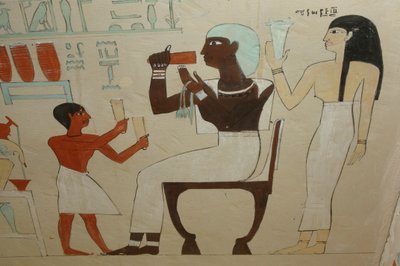Sarcofago di Ashayt, dettaglio, Faraoni Neri, Nubiani, Egitto, Museo Egizio, Cairo, 2007 (foto) da Kenneth Garrett