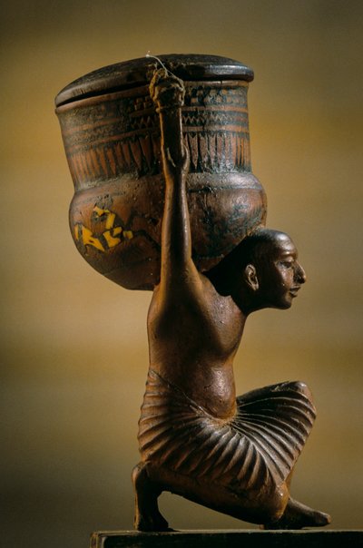 Vaso per unguenti, tomba di Haity, regno di Amenhotep IV, Akhenaton, Amarna, 2009 da Kenneth Garrett