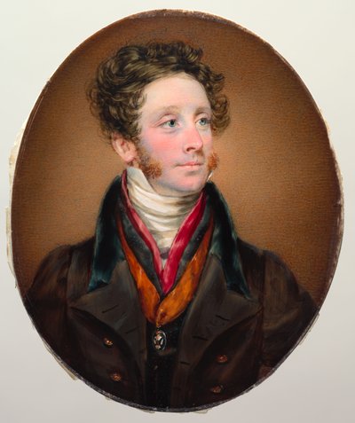 Ritratto di John Francis Miller Erskine, conte di Mar e conte di Kellie, 1825 da Kenneth Macleay