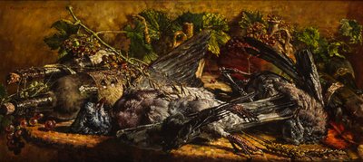 Natura morta con piccione da Kenneth Newton