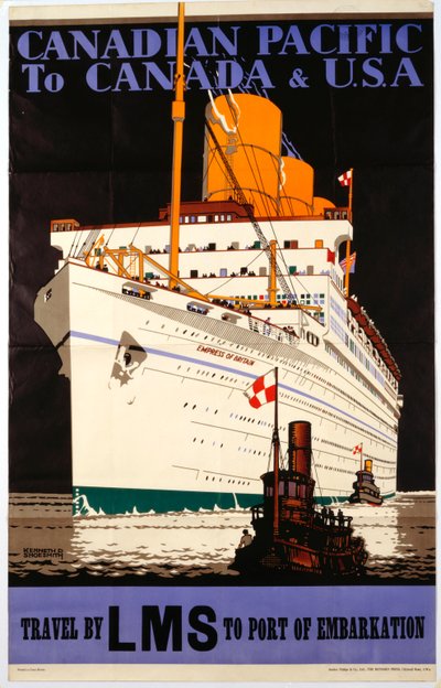 Canadian Pacific per Canada e USA da Kenneth Shoesmith