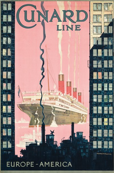 Poster pubblicitario per viaggi dall