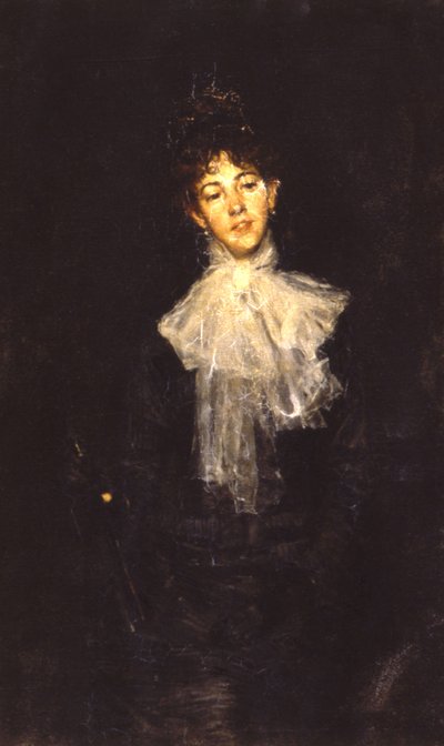 Signora in nero, 1880 da Kenyon Cox