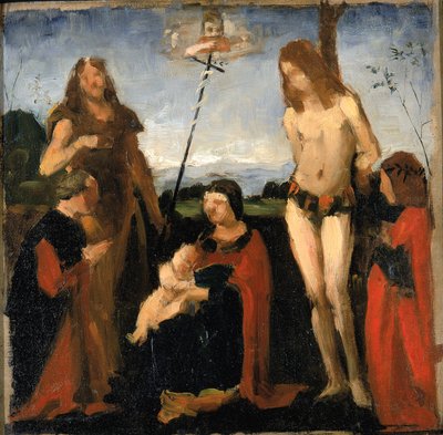Dopo Boltraffio, Sacra Conversazione, 1878-1882 da Kenyon Cox