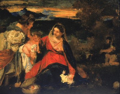 Dopo la Madonna del Coniglio di Tiziano da Kenyon Cox