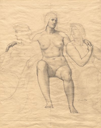 Figure femminili allegoriche da Kenyon Cox