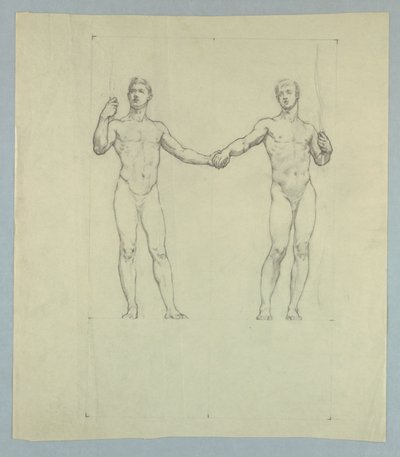 Studio di Figura per il Sigillo del University Club, New York da Kenyon Cox