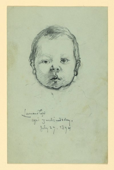 Ritratto di Leonard Cox da Kenyon Cox