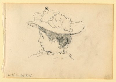 Ritratto di Louise King Cox da Kenyon Cox