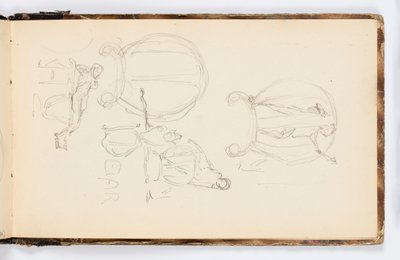 Pagina di taccuino da Kenyon Cox