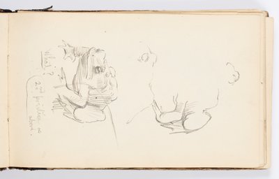 Pagina di taccuino da Kenyon Cox