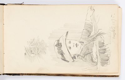 Pagina di taccuino da Kenyon Cox