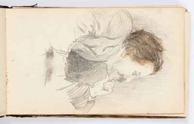 Pagina di taccuino da Kenyon Cox